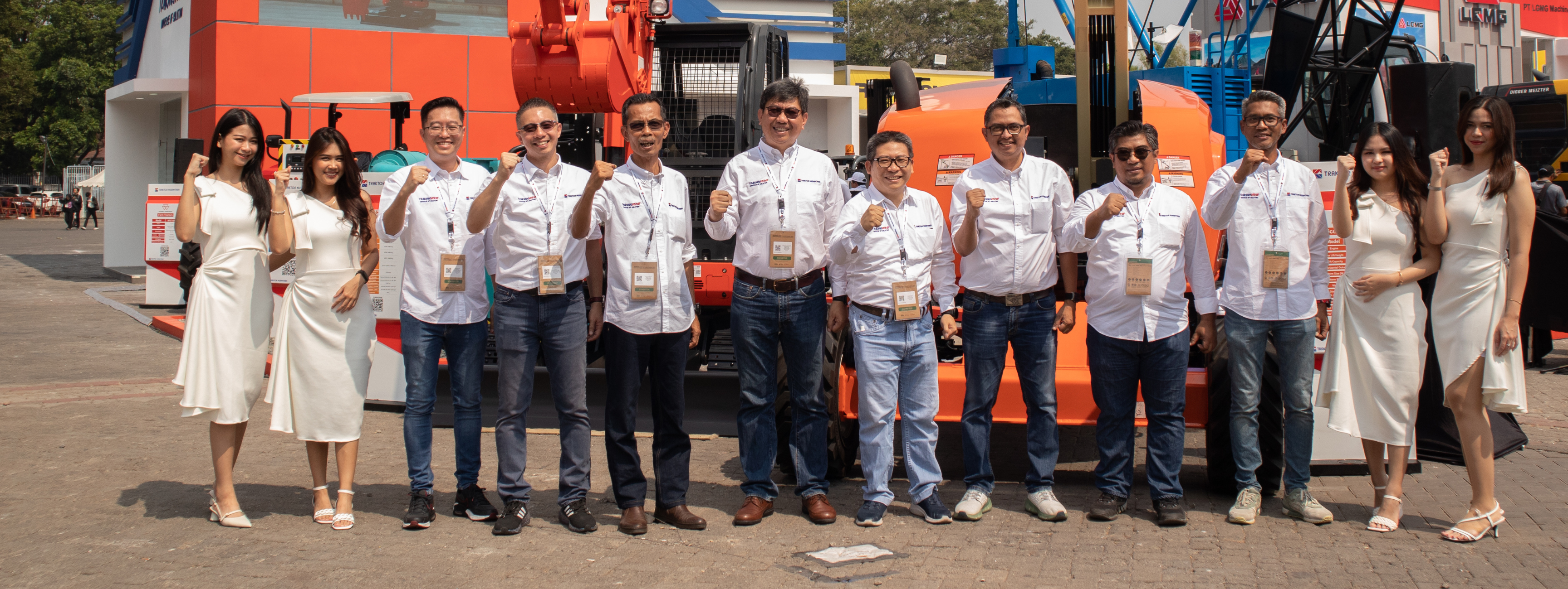 Traktor nusantara hadirkan “end to end heavy equipment solution” di mining construction exhibition 2023 1